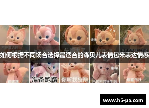 如何根据不同场合选择最适合的森贝儿表情包来表达情感