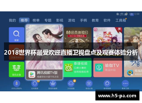 2018世界杯最受欢迎直播卫视盘点及观赛体验分析